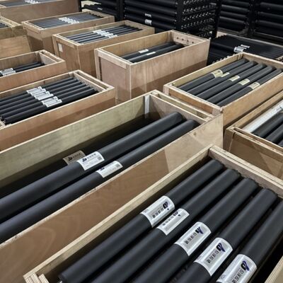 Professional Factory Ink Transfer Uniform, Wear-resistant, Corrosion-resistant Printing Rubber Roller