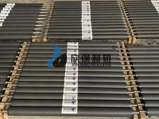 UV Rotary Machine Rubber Roller Good Dynamic Balance And Low Vibration Characteristics With Good Dynamic Performance