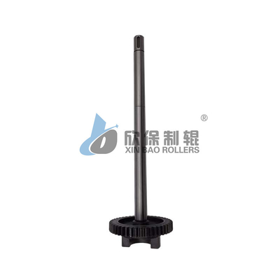 Precise Size Of Printing Rubber Roller Special Axis Core Wear Resistant Accessories Heat Treatment
